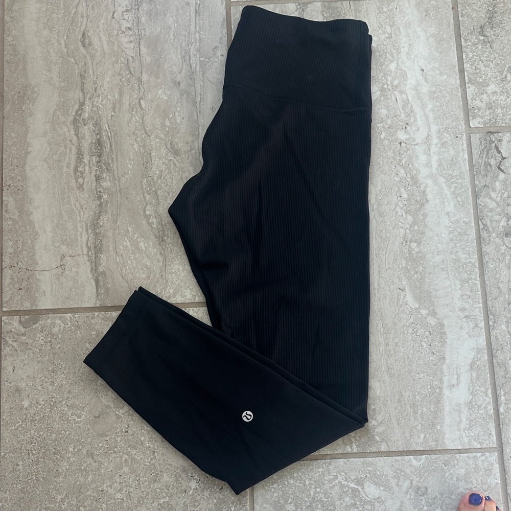 lululemon athletica womens Midnight Black Leggings
